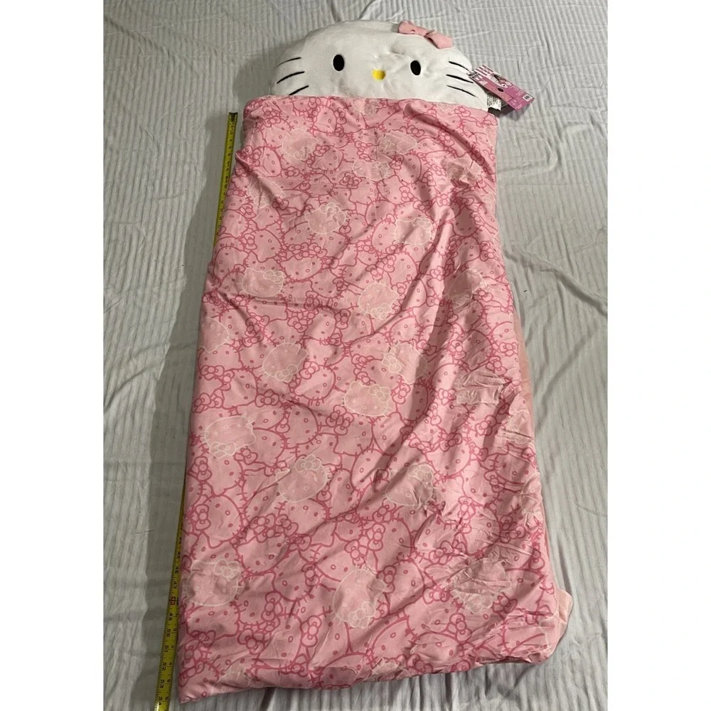 Hello Kitty Glow in the Dark Slumber Bag Pink NEW